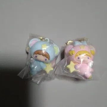 산리오 리틀트윈스타 키키라라 시크릿 키링 50th