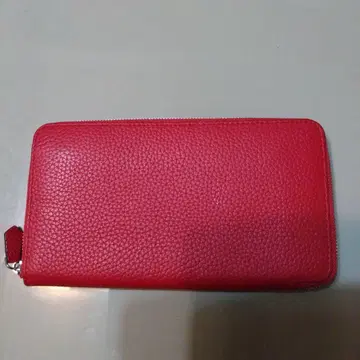 슈링크 가죽 장지갑 [ 미사용품 ]