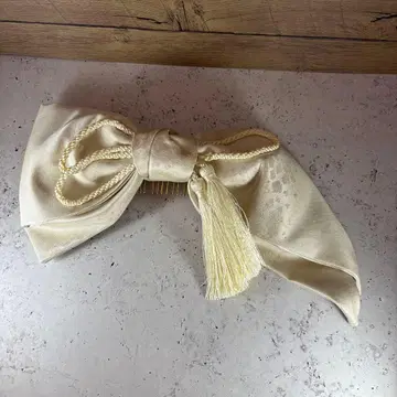 리본 머리 장식 일본 의류 웨딩 성인식 졸업식