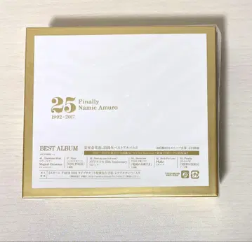 아무로 나미에 Finally 초회반 BOX 슬리브 사양 CD 3장 세트