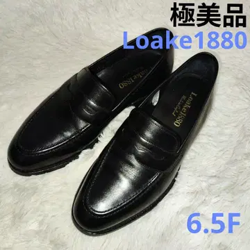 [컨디션 최상] Loake 로크 로퍼 블랙 6.5F