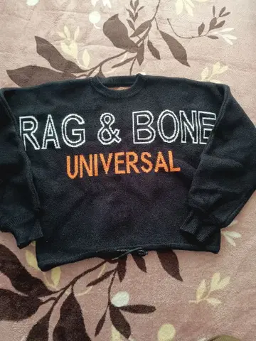 RAG & BONE 로고 스웨터 프리 사이즈