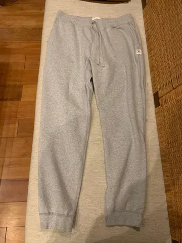 REIGNING CHAMP 그레이 스웨트 팬츠 XL