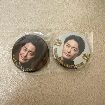 우마시파 회장 한정판 캔뱃지 야스다 씨 2개 세트