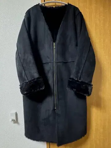 LEPSIM 리버서블 롱 코트 L