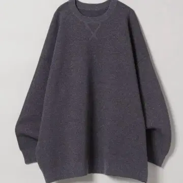 지나시스 12G W 자카드 볼륨 슬리브 풀오버