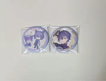 니지산지 코야나기 로우 산리오 캔뱃지