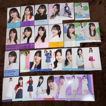 노기자카46 브로마이드 오쿠다 이로하 10컴프+장미 43장 묶음 판매