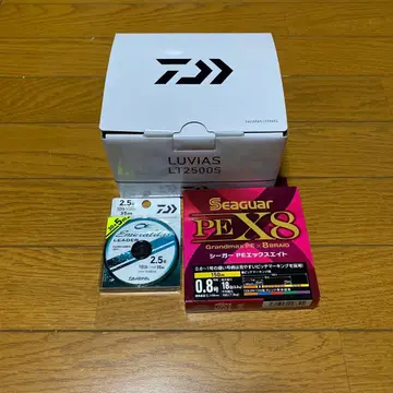 다이와 24 루비아스 LT 2500S 고메쿠사스 더블 핸들 포함