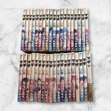 마기 전권 세트 전 37권 캐릭터 대도감 포함