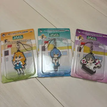 에반게리온 제일복권 러버 스트랩 세트