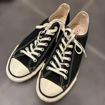 Converse All Star 일본제 블랙 스니커즈 사이즈 9