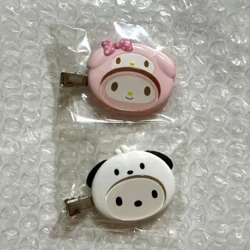 산리오 시크릿 커스텀 헤어 클립 마이멜로디 포차코