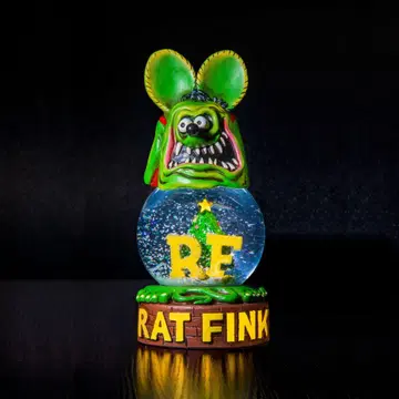 랫 핑크 Rat Fink Snow Globe