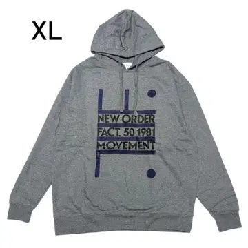 NEW ORDER 뉴 오더 후드 맨투맨 차콜 그레이 XL