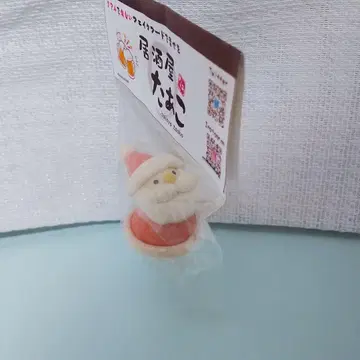 산타의 진심 빵 키링 이자카야 타아코 크리스마스 스트랩 식품 샘플