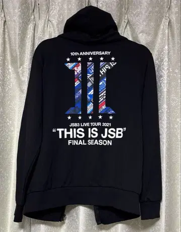 10th Anniversary JSB3 후드티/L 사이즈