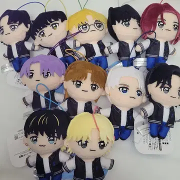 INI GiGO 한정판 마스코트 봉제 인형 컴프 세트