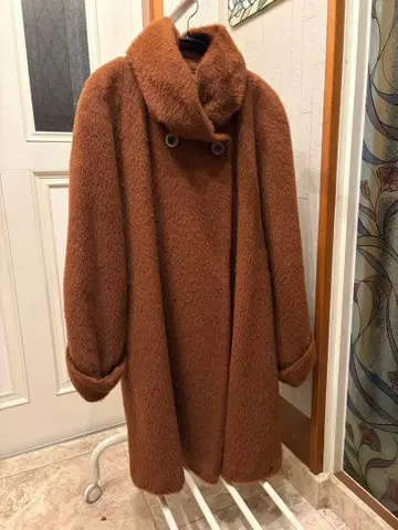 사무엘 브라운 알파카 울 코트