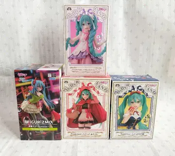 하츠네 미쿠 피규어 원더랜드 외 4체 세트