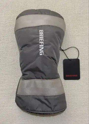 브리핑 골프 드라이버 헤드커버 그레이