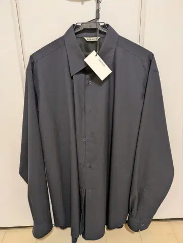 오라리 AURALEE 트로피컬 울 셔츠