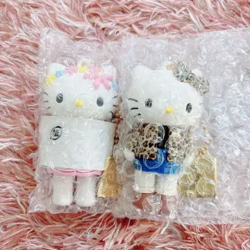 헬로키티전 시크릿 마스코트 참 페어리 표범 무늬
