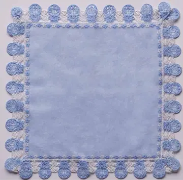 새상품 근택 레이스 도라에몽 타월 손수건 블루 아이엠 도라에몽