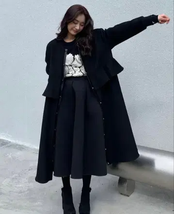 birthdaybash 프릴 라이트 코트