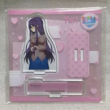 두근두근 문예부 DDLC 유리 아크릴 스탠드
