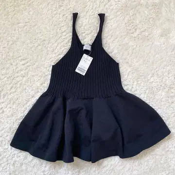 2025SS SLOBE IENA 페플럼 뷔스티에 블랙