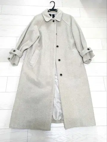 Simplicite 베이지 롱 코트 클리닝 완료 베이크루즈