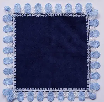 새상품 근택 레이스 도라에몽 타월 손수건 네이비 아이엠도라에몽