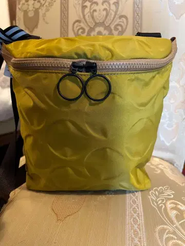 BASARA ITO 숄더백 머스타드색 발수 가공 경량 미사용