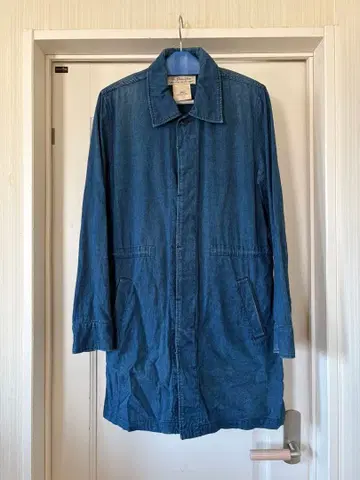 REMI RELIEF 스텐카라 코트 데님 블루