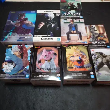 애니메이션 캐릭터 피규어 세트