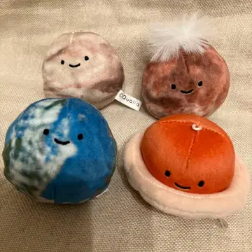 닛코리노 우주 봉제 인형 4종 세트