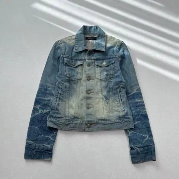 FUGA 페이드 데님 재킷 M 00s Y2K 헤이세이 쇼트 기장