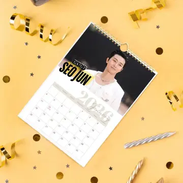 박서준 2026년 벽걸이 달력 한국 드라마 굿즈