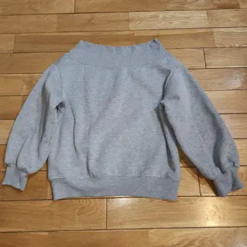 [새상품급] SNIDEL 그레이 벌룬 슬리브 트레이닝복 프리 사이즈