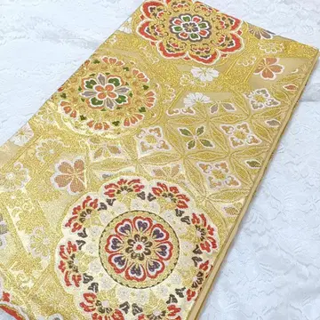 LULU114 후쿠로 오비 금 화문 후리소데