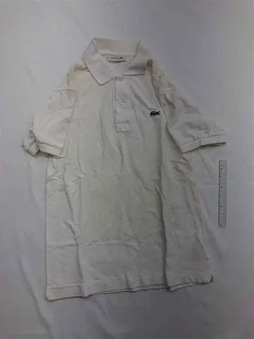 라코스테 L1212A 피케 셔츠 화이트 계열 남성용 2 사이즈