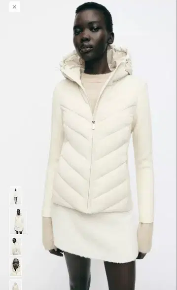 ZARA 대비 퍼프 자켓 M