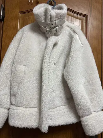 snidel 보아 자켓 스탠드 카라