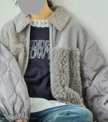 니코앤드 그레이 보아 자켓