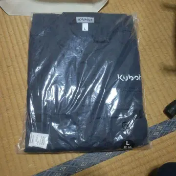 Kubota 네이비 L 사이즈 작업복