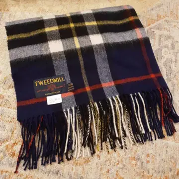 TWEEDMILL 트위드 스톨 네이비