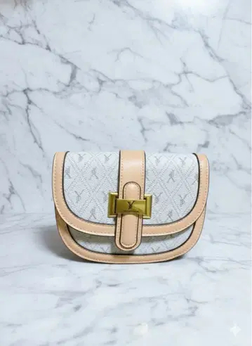 숄더백 화이트 베이지