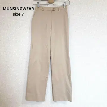 먼싱웨어 골프웨어 팬츠 여성용 스포츠 베이지 S