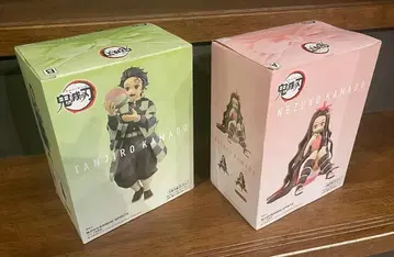 귀멸의 칼날 카마도 탄지로 네즈코 피규어 세트